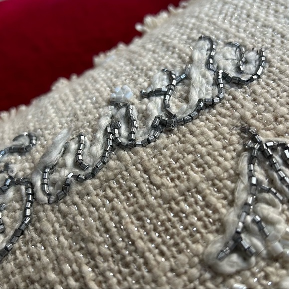 Two holiday winter accent pillows - Picture 7 of 14